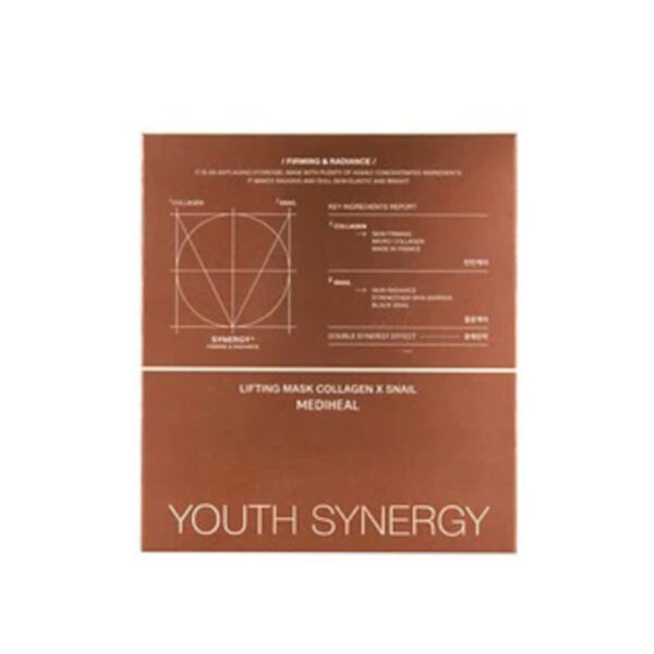 Mediheal - Youth Synergy Lifting Mask Collagen Snail - 1pc